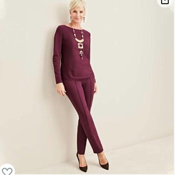 Chico's Women's So Slimming Juliet Straight Leg Pants Size 16 R - Picture 3 of 7